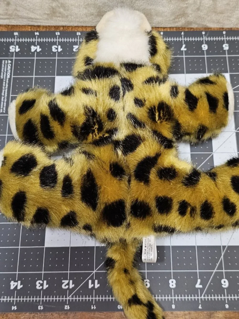 Steven Smith Brooklyn New York Baby Cheetah Leopard Cat  Soft Plush Animal  Toy